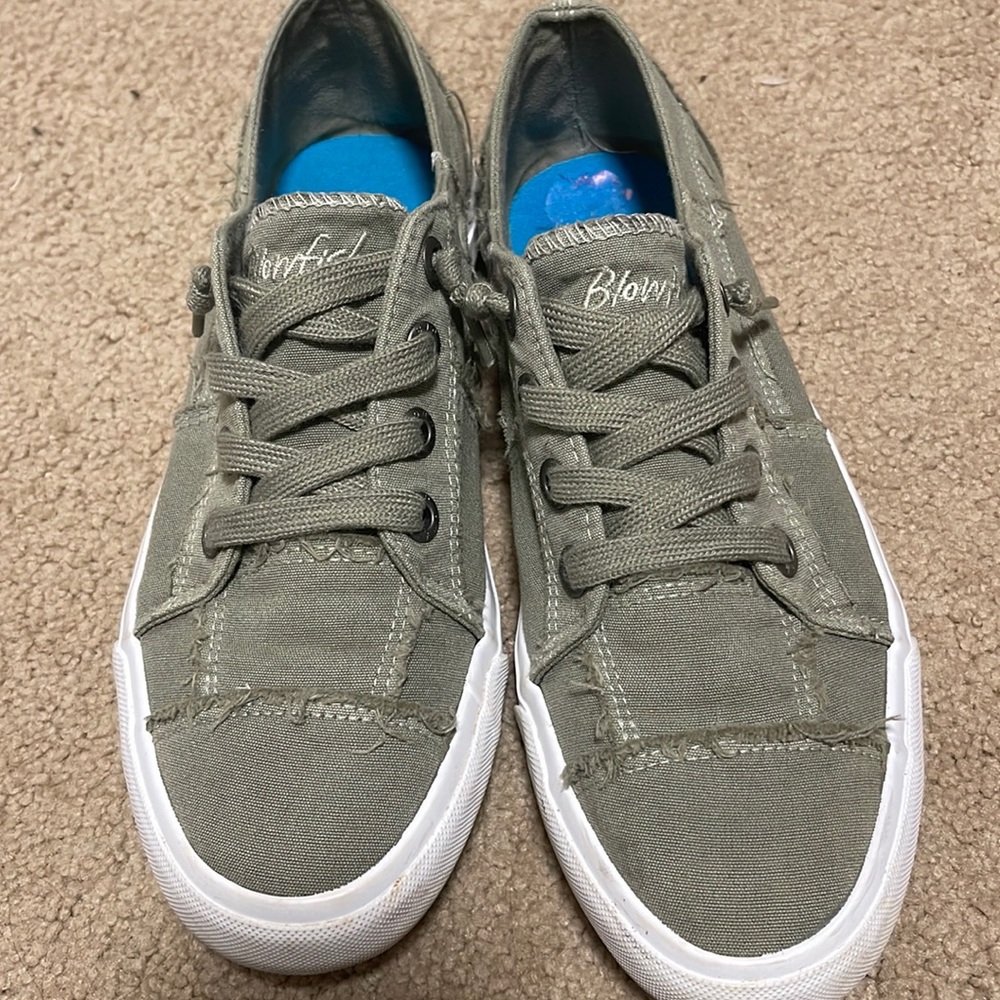 Army green Blowfish sneakers